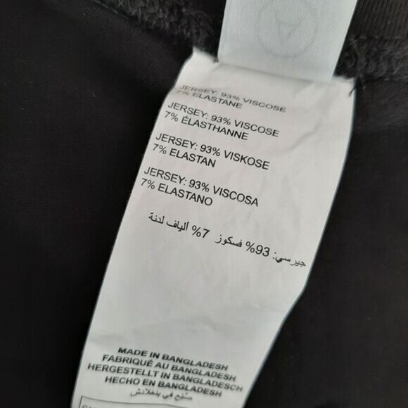 A MTL 1980 Soft High-Rise Tights Leggings Black Plus Sz 22 - 24 - Picture 9 of 9